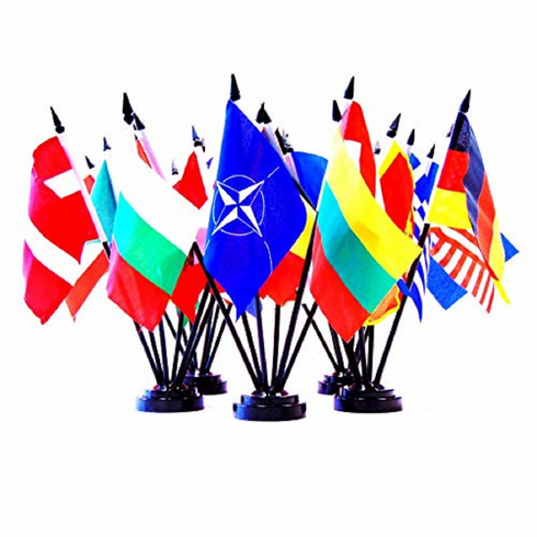 Miniature World Flag Assortment #22/NATO