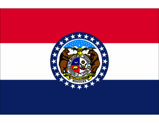 Missouri Polyester Flag - 3 X 5