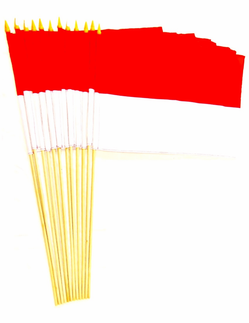 Monaco 12" x 18" Stick Flags