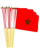 Morocco 12" x 18" Stick Flags