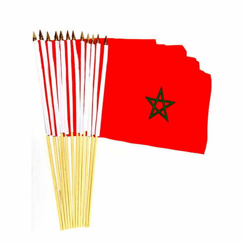 Morocco 12" x 18" Stick Flags