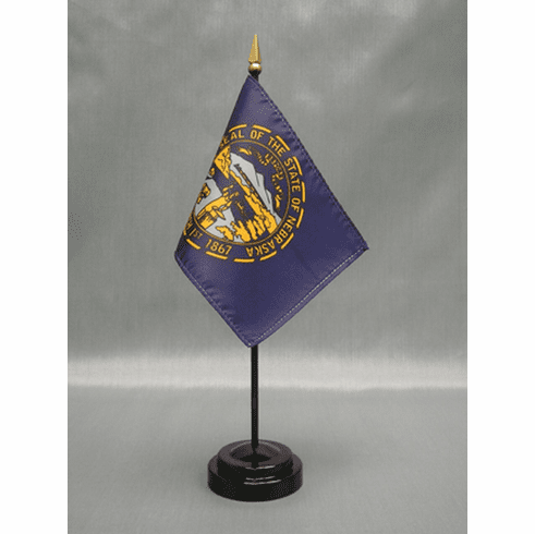 Nebraska Miniature Flag
