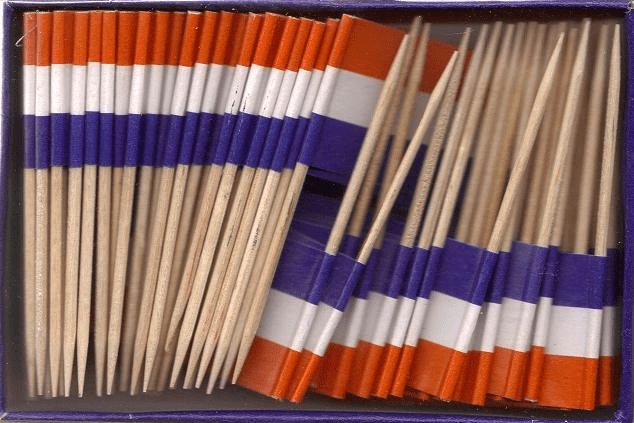 Netherlands Toothpick Flags