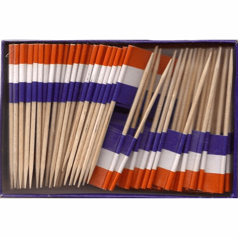 Netherlands Toothpick Flags