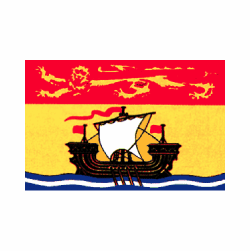 New Brunswick Polyester Flag 3 X 5