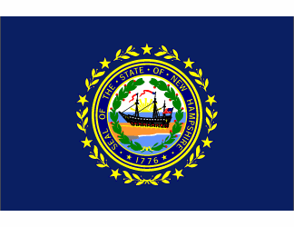 New Hampshire Polyester Flag - 3 X 5