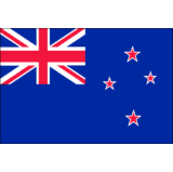 New Zealand Union Jack 2 Flag Friendship Desktop Table Display