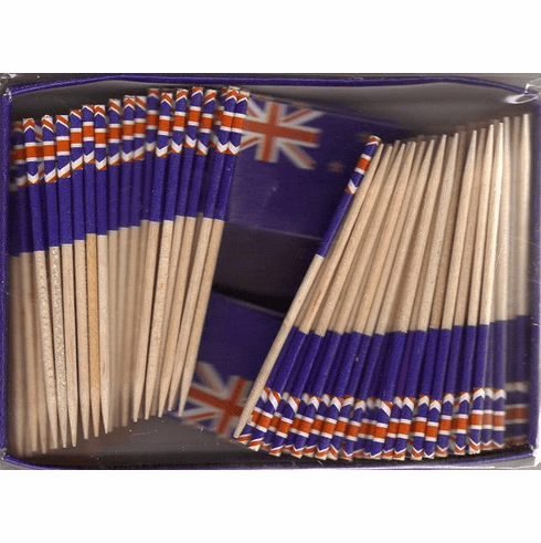 New Zealand Toothpick Flags