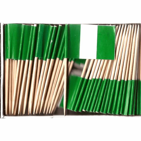Nigeria Flag Toothpicks
