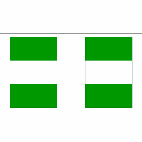 Nigeria String Flag Bunting