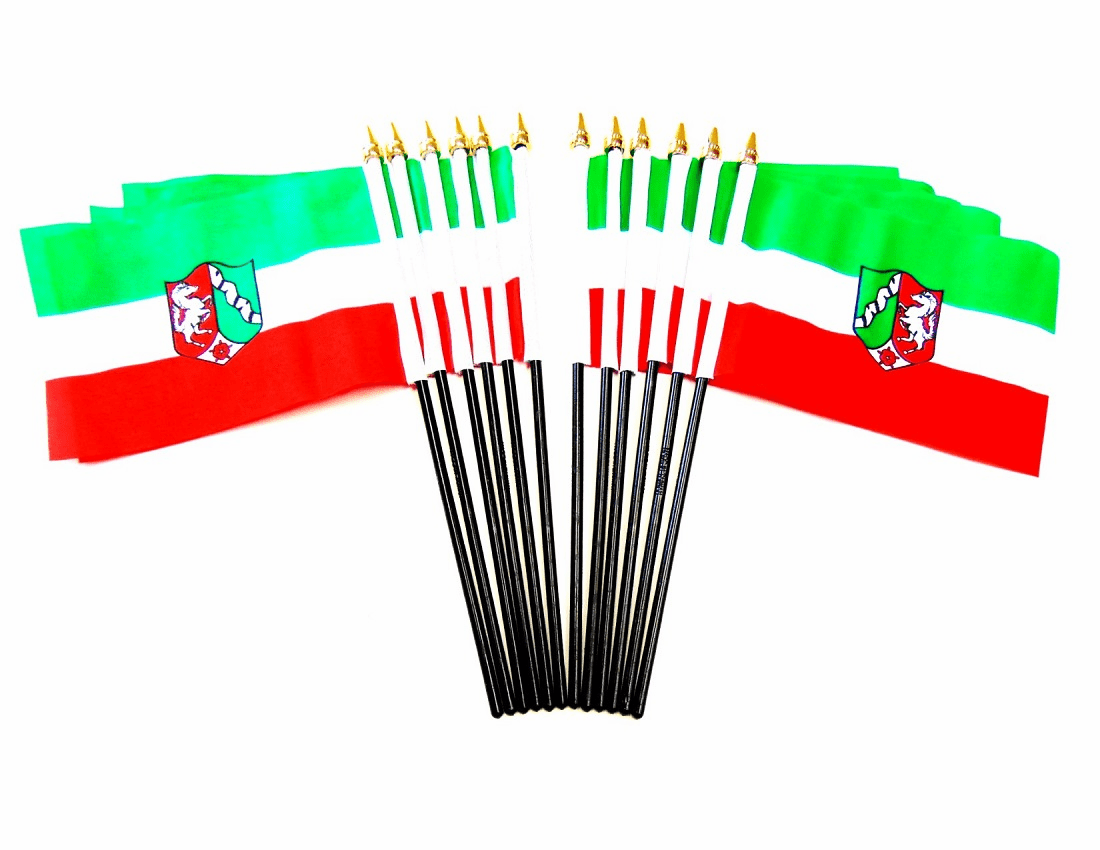 Nordrhein Polyester Table Flag - 12 per pack