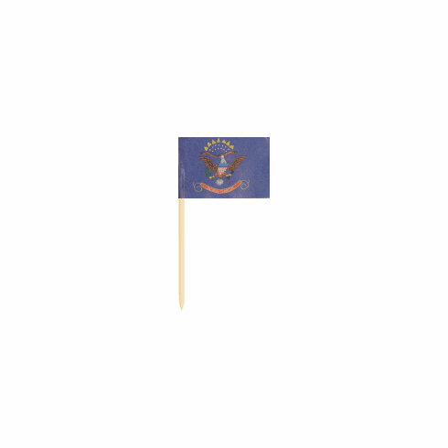 North Dakota Toothpick Flags 