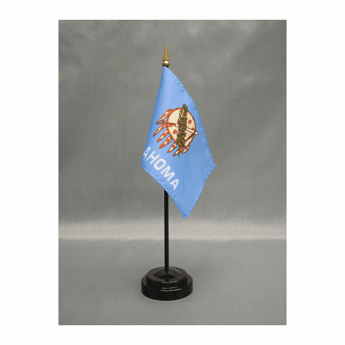 Oklahoma Miniature Flag