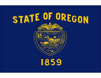 Oregon Polyester Flag - 3 X 5