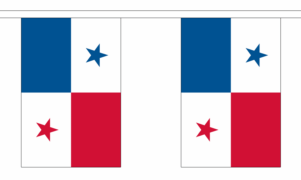Panama String Flag Bunting