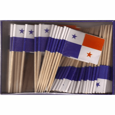 Panama Toothpick Flags