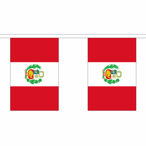 Peru String Flag Bunting