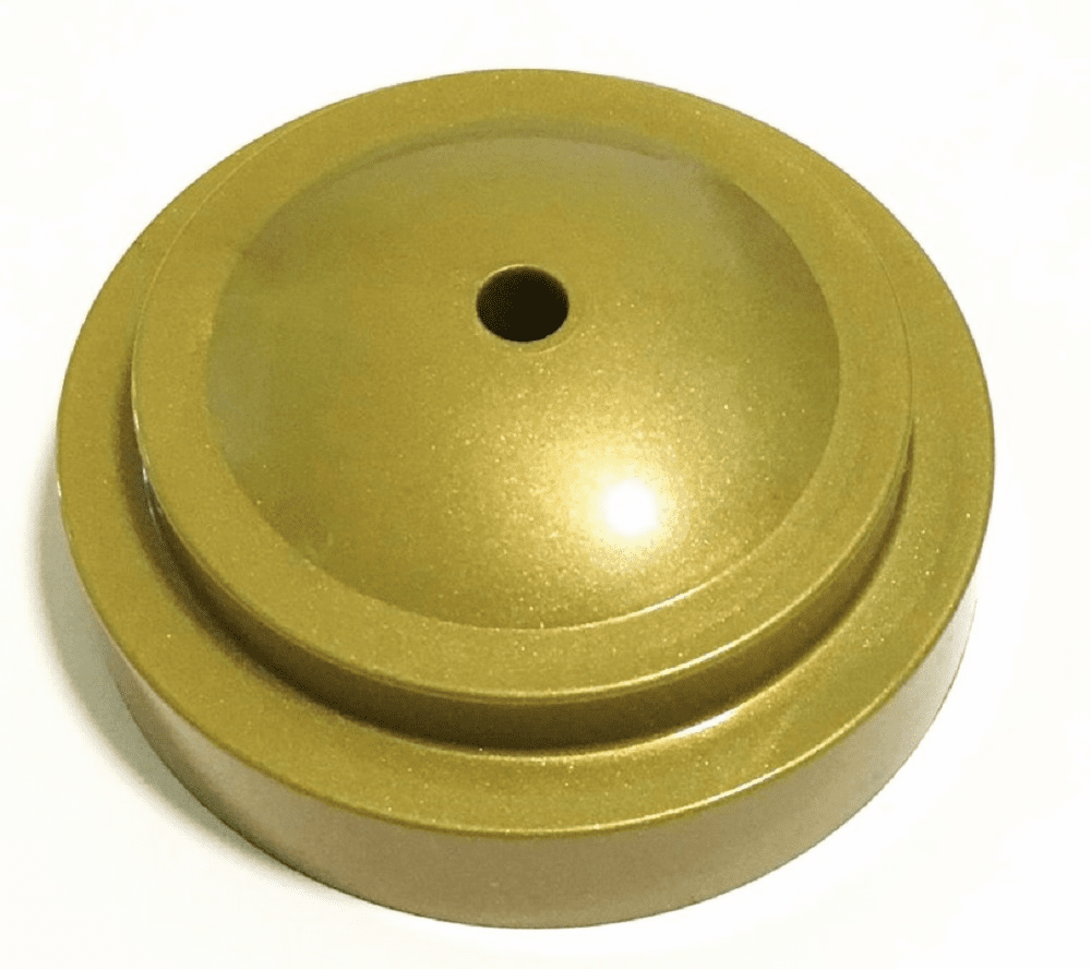 Plastic Flag Stand - Gold - Style 1