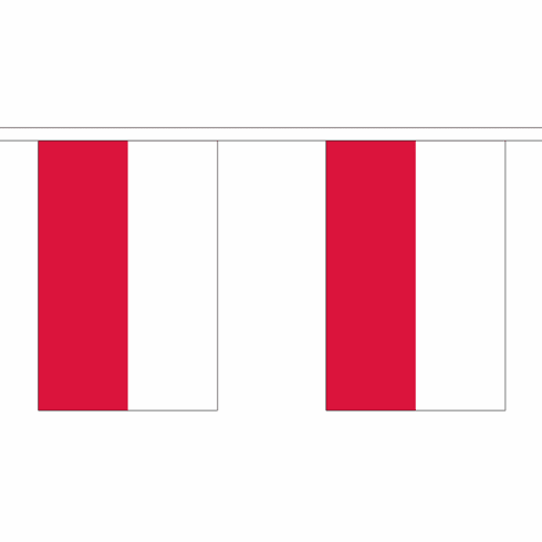 Poland String Flag Bunting