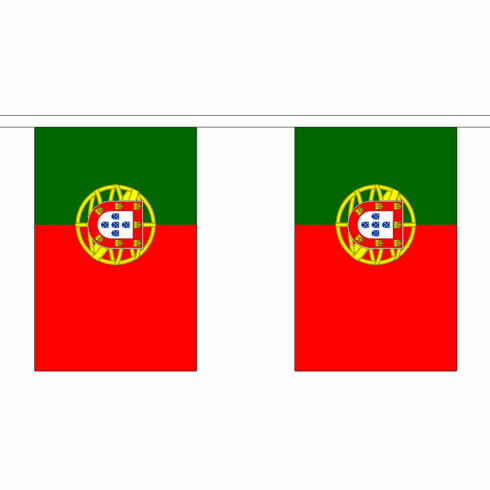 Portugal String Flag Bunting