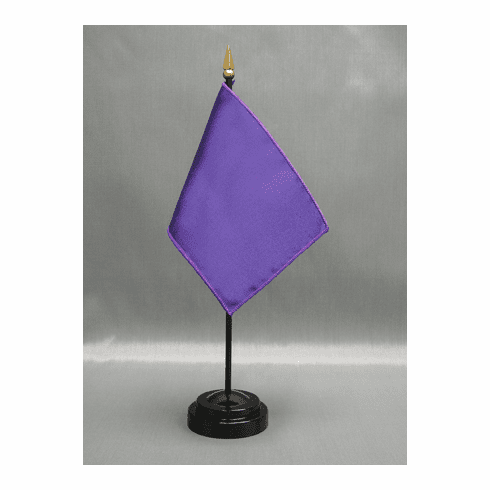 Purple Miniature Flags - Nylon