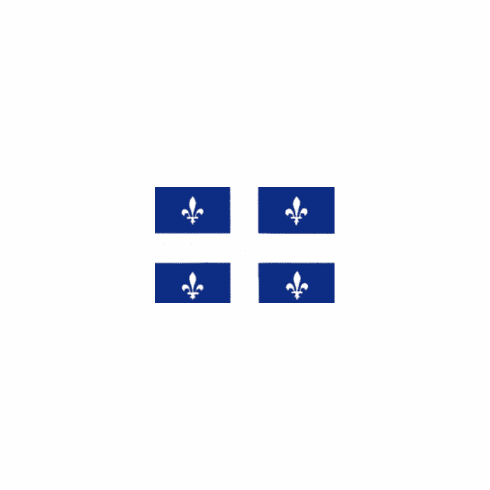 Quebec Polyester Flag 3 X 5