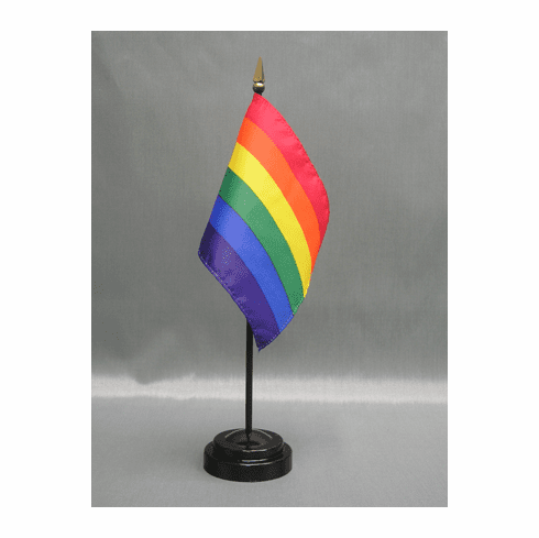 Rainbow Miniature Flag