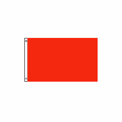 Red Polyester Flag