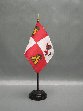 Royal Standard of Spain Miniature Flag