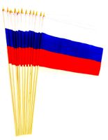 Russia 12" x 18" Stick Flags