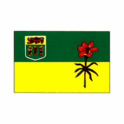 Saskatchewan Polyester Flag 3 X 5