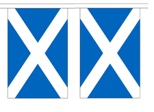 Scotland Cross String Flag Bunting