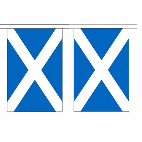 Scotland Cross String Flag Bunting
