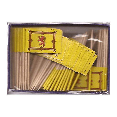 Scotland w/Lion Toothpick Flags 