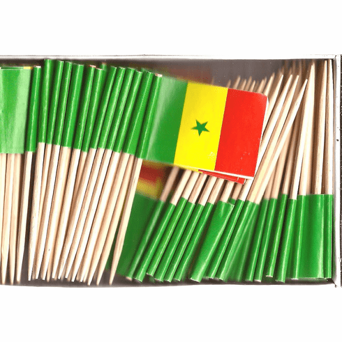 Senegal Flag Toothpicks