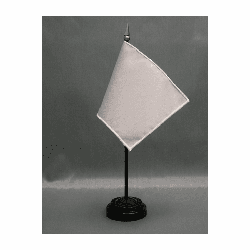 Silver Miniature Flags - Nylon