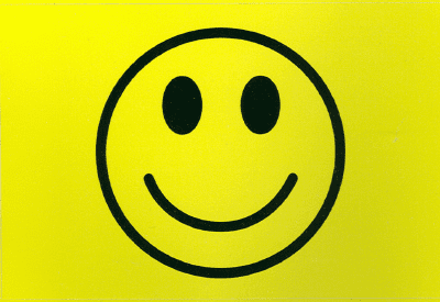 Smiley Face Polyester Flag 3 X 5