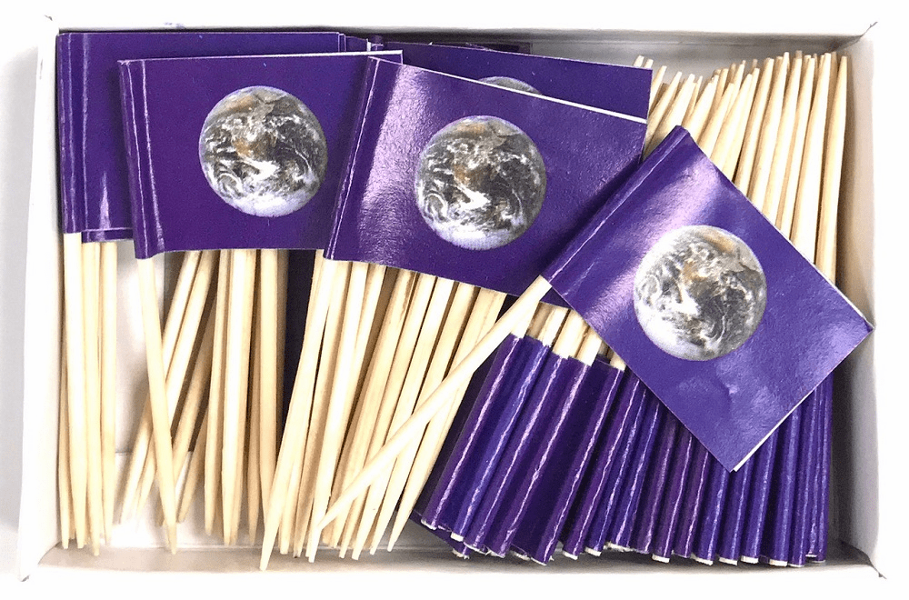 Solid Color & Specialty Toothpick Flags