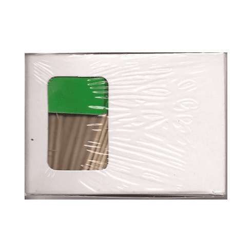 Solid Green Toothpick Flags 