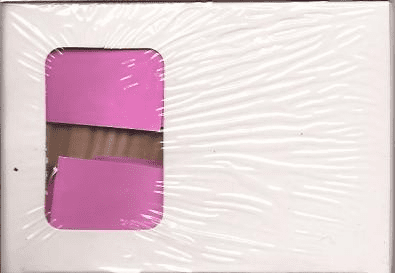 Solid Pink Flag Toothpicks