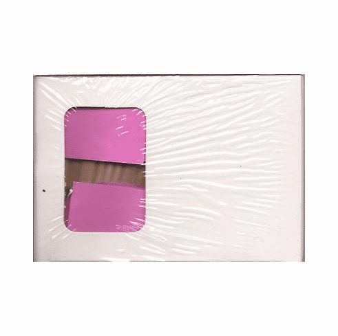 Solid Pink Flag Toothpicks