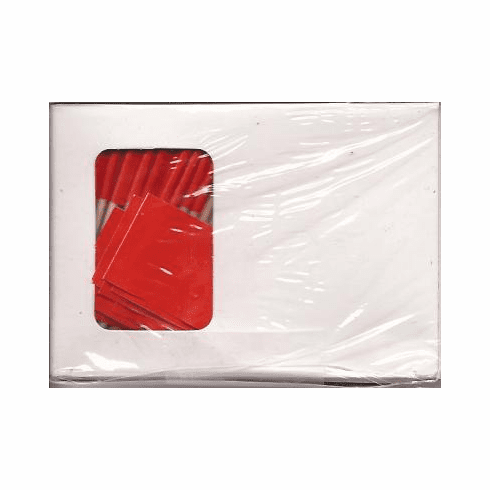Solid Red Toothpick Flags 