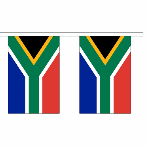 South Africa String Flag Bunting