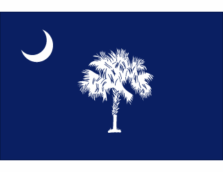 South Carolina Polyester Flag - 3 X 5