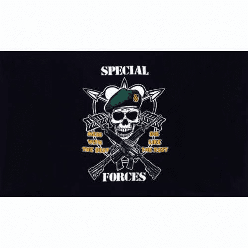 Special Forces Polyester Flag 3 X 5
