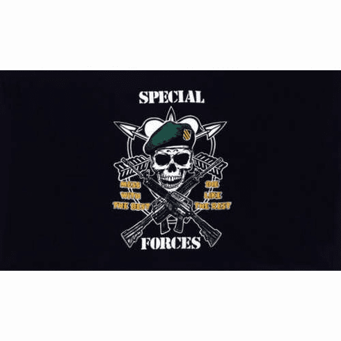 Special Forces Polyester Flag 3 X 5