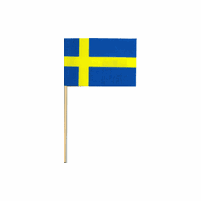 Sweden Cotton Mini Flags