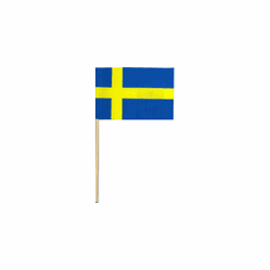 Sweden Cotton Mini Flags