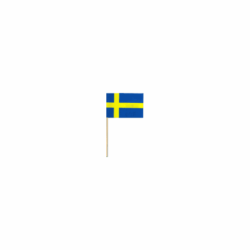Sweden Cotton Mini Flags