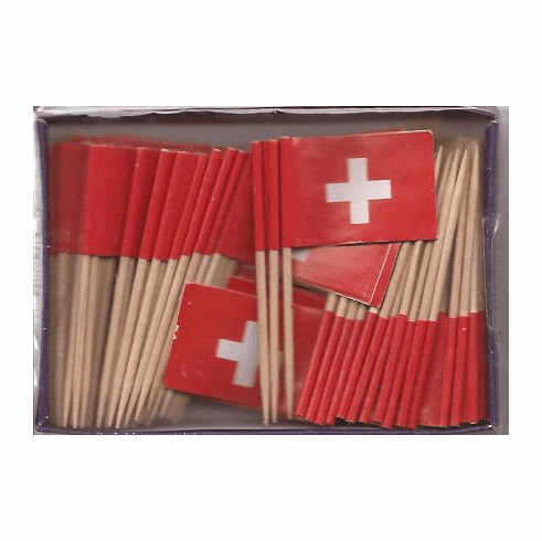 Switzerland Toothpick Flags OUT OF STOCK